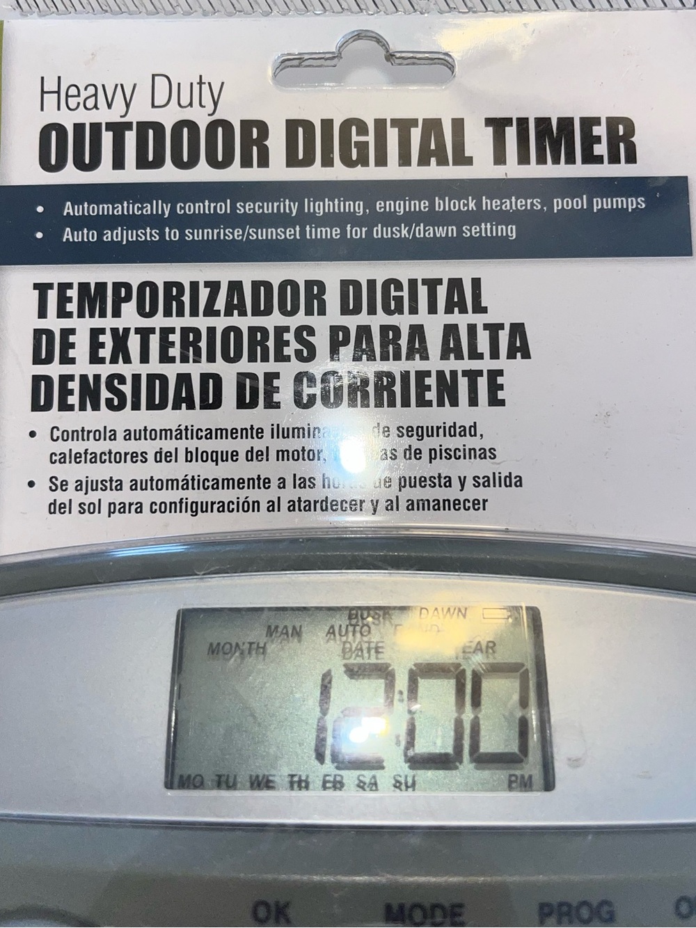 Intermatic Outdoor Digital Timer - Picture 4 of 7